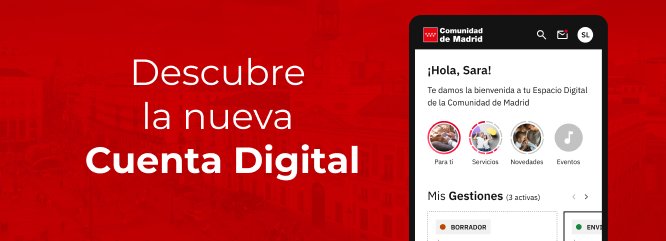 Descubre la nueva Cuenta Digital — campaign visual