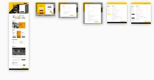 Yay! web screens — responsive version